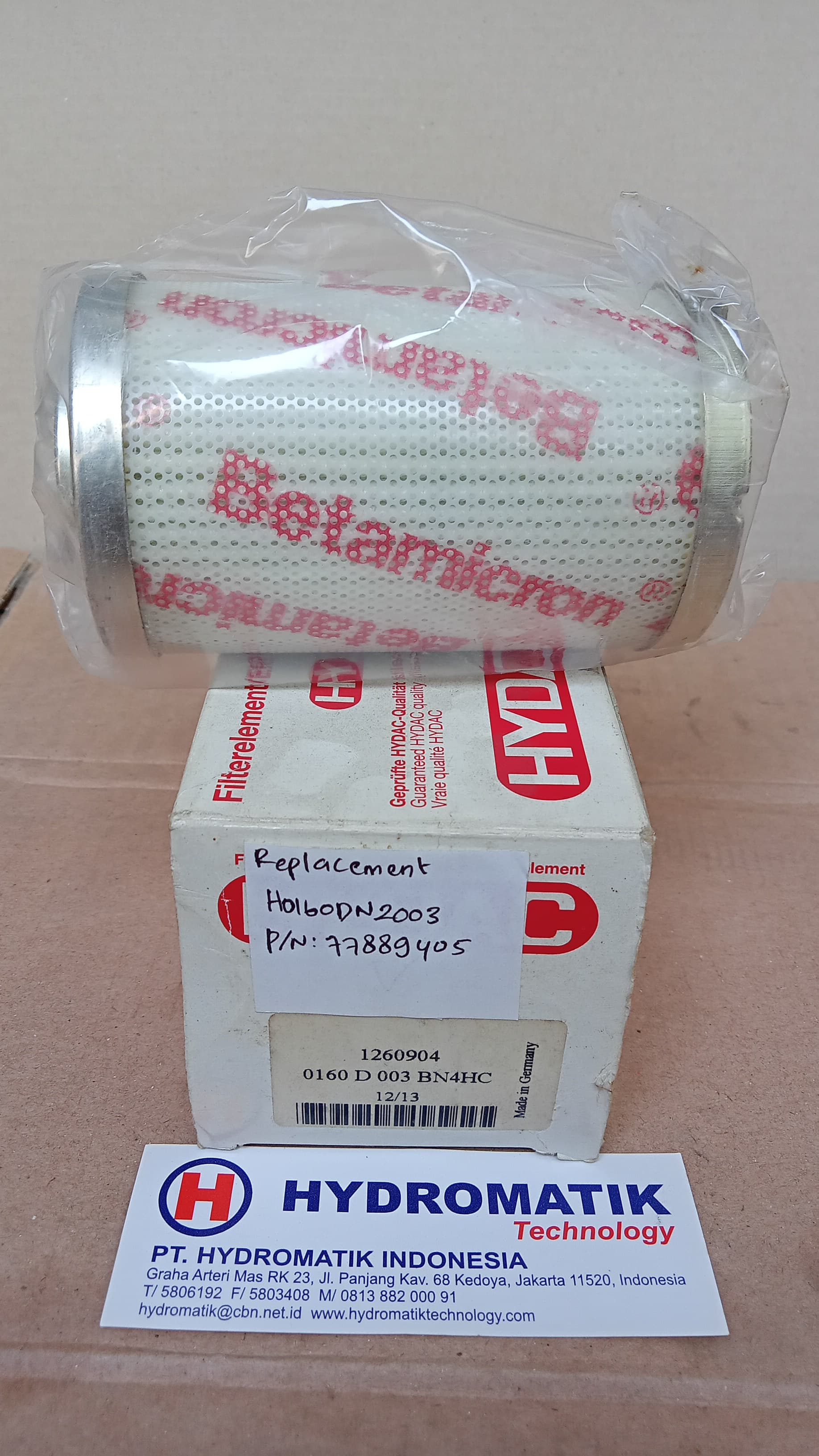 FILTER ELEMENT 0160 D 003 BN4HC